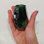 Castiçal Porta Vela Decorativo Home&co Vidro 8x5x5cm Verde