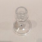 Castiçal Porta Vela Home&co Vidro 9x8x8cm Transparente