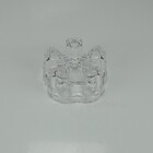 Castiçal Porta Velas Decorativo Home&co Vidro 5x11x11cm Trans