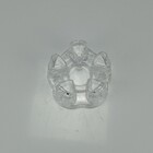 Castiçal Porta Velas Decorativo Home&co Vidro 5x11x11cm Trans