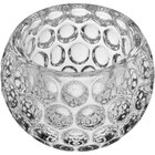 Castiçal Suporte Para Vela 6x8x8cm Vidro Transparente