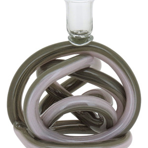 Foto de Castiçal Vidro 16x14x14cm Verde