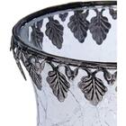 Castiçal Vidro Transparente Norah 9x9x9cm