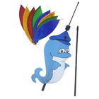 Catavento Baleia Kit 10 Unidades Casa Piscina Festa Enfeite D