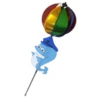 Catavento Baleia Kit 6 Unidades Quintal Decoraçao Piscina Fes