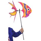 Catavento Peixe Rosa Piscina Decoracao Jardim Crianca 40cm (c