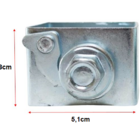 Catraca Para Esticar Arame Liso 3 8x5 1 Com Roseta Cinfer - U