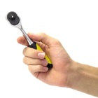 Catraca Soquete 1/4" Emborrachado 24 Dentes 9dz