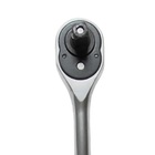 Catraca Soquete 1/4" Emborrachado 24 Dentes 9dz