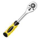 Catraca Soquete 1/4" Emborrachado 24 Dentes 9dz