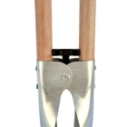 Cavadeira Metal com Cabo Madeira 12x10x130cm Momfort