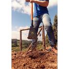 Cavadeira Reta Metálica Tramontina Cabo De Madeira 120 Cm