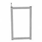 Cavalete Aço até 60kg 72x60cm Prata Tubline