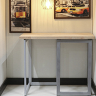 Cavalete Aço até 60kg 72x60cm Prata Tubline