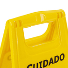 Cavalete "Cuidado Piso Molhado" 63x30cm