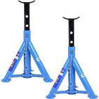 Cavalete De Apoio Para Mecânica 2t Azul 3 Posições Kala