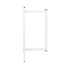 Cavalete Dobrável Aço Branco 80kg Tubline