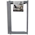 Cavalete Dobrável Aço Prata 80kg Tubline