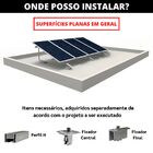 Cavalete Estrutura Suporte De Laje Para Placa Painel Solar Al