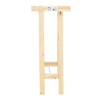 Cavalete Madeira Pinus até 90kg 80x35cm Super Max