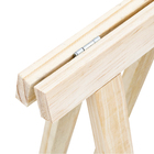 Cavalete Madeira Pinus até 90kg 80x35cm Super Max