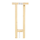 Cavalete Madeira Pinus até 90kg 80x35cm Super Max