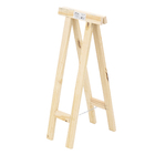 Cavalete Madeira Pinus até 90kg 80x35cm Super Max