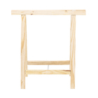 Cavalete Madeira Pinus até 90kg 80x75cm Super Max