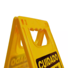 Cavalete Plas 21x53cm - Piso Escorregadio Portugues / Ingles