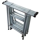 Cavalete Tubular Dobrável Metalico 80x80cm