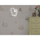 Cavalinho Fazendinha Luminoso Branco Frio