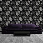 Caveiras - Papel De Parede - 300