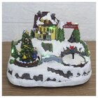 Cenário Natalino Musical Led Patinação Movimento Bivolt 21cm