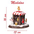 Cenário Vila Natalina Loja De Brinquedos 16cm