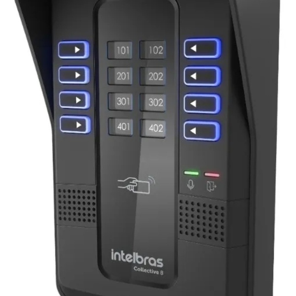 Central Coletiva Colletive 8 Intelbras Para 8 Pontos Ideal Pa