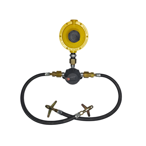 Central De Gás 12kg Com Inversor Automático Clesse P/ P13kg