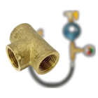 Central De Gás 7kg Única Com Manômetro De Pressão P13kg