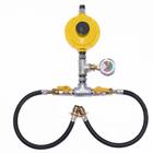 Central De Gás Com Regulador Aliança 12kg C/ Manômetro Para 2