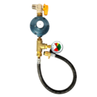 Central De Gás Para 1 Botijão De Gás 7kg P45 Baixa Pressão