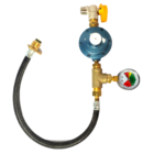 Central De Gás Para 1 Botijão De Gás 7kg P45 Baixa Pressão