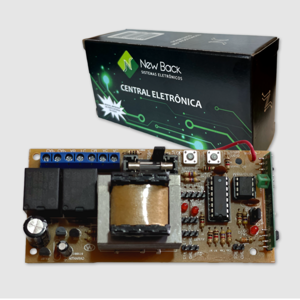 Central De Portao Automatico Placa Nb52 Comando Ppa Pop - New