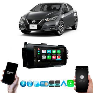 Central Multimídia Mp5 Versa 2021 2022 Nissan Android Auto Carplay ...