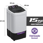 Centrífuga 15 Kg - Praxis Eletrodomésticos - 127v