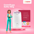 Centrífuga De Roupas Sofia 15 Kg - Black - Wanke - 110V