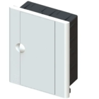 Centrinho Quadro De Distribuição Disjuntor 06/08 Branco Taf