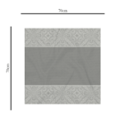 Centro De Mesa Abstrato Clássico 70cm X 70cm Único