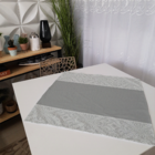 Centro De Mesa Abstrato Clássico 70cm X 70cm Único