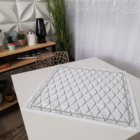 Centro De Mesa Abstrato Moderno 70cm X 70cm Único