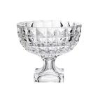 Centro De Mesa Aquamarine Com Pé Em Cristal Lhermitage 22083