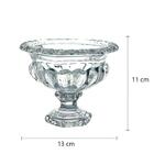 Centro De Mesa Athenas Com Pe Em Cristal Ecologico D13xa11cm